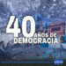 “EN 40 AÑOS DE DEMOCRACIA ARGENTINA, HOY HAY UNA EMOCIÓN DESDOBLADA EN EL LLANTO DEL CIELO”