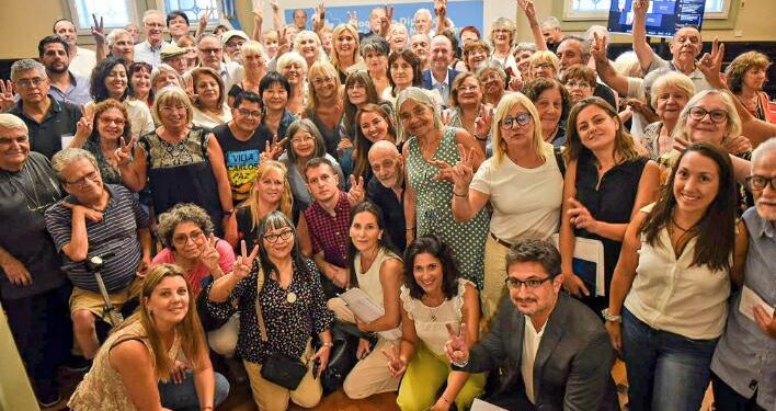 Reunión del bloque de Unión por la Patria con referentes de personas mayores, jubiladas y jubilados