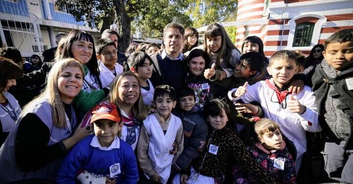 Axel Kicillof sigue invirtiendo en infraestructura en Educación
