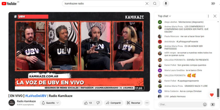 AHORA: Estamos en vivo en Youtube