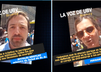 Fuerte apoyo a Cristina en el Instituto Patria. Testimonios 1era parte