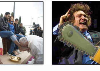 Francisco y Milei: Misericordia y sordidez en los estertores del neoliberalismo