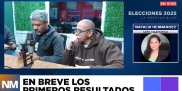 La UBV siguió de cerca estas elecciones históricas, desde el streaming “El Nacional de la Matanza”