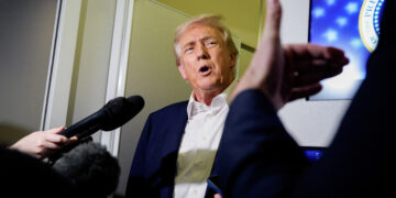 Tierras raras en el rostro de Trump