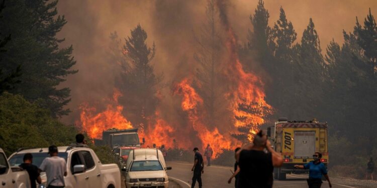 Arde Patagonia