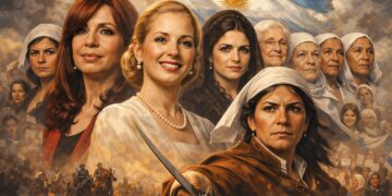 Mujeres enamoradas de la Patria