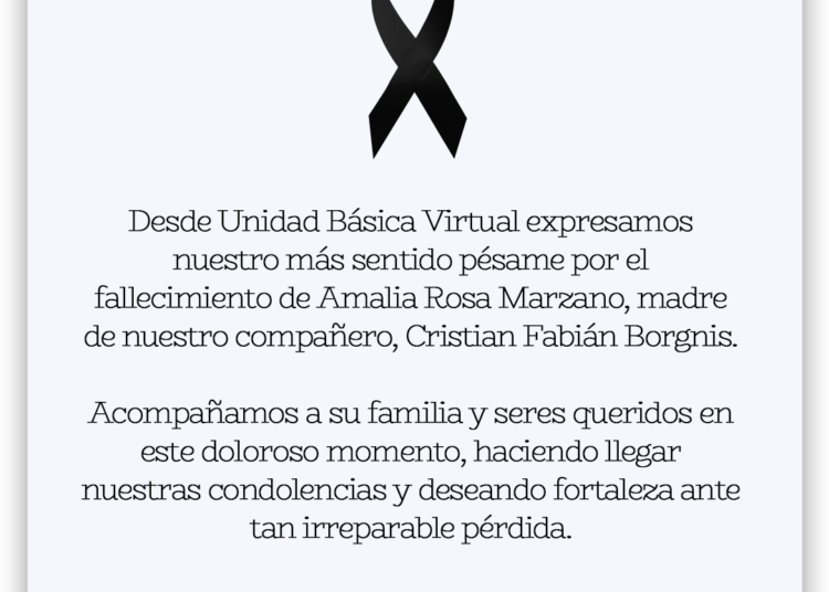 Apoyamos a nuestro compañero Christian en este difícil momento