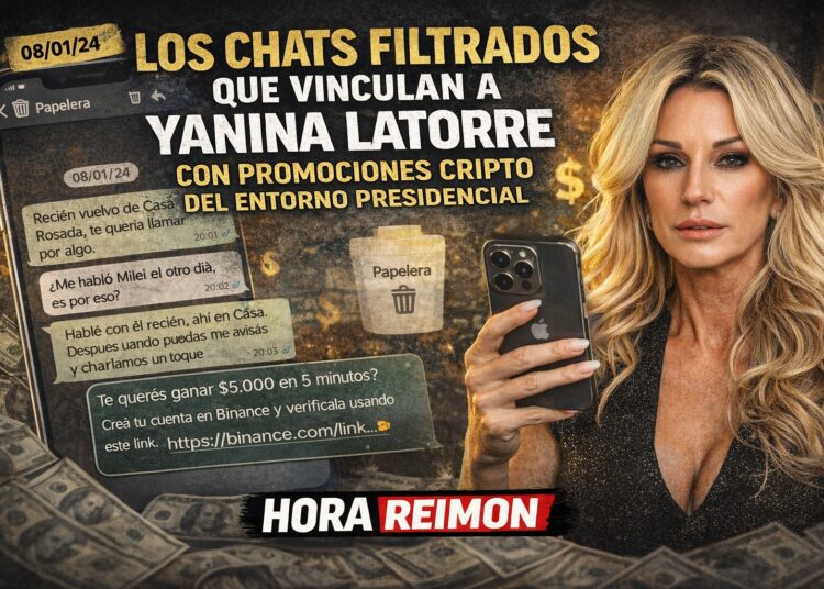 Chats filtrados vuelven a salpicar al entorno presidencial
