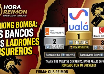 Ranking de los bancos más usureros