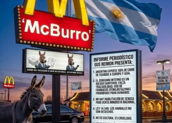 Mc Burro: El retroceso sanitario y ético que pretenden vendernos como “progreso”