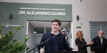 Kicillof inauguró un nuevo centro de salud en Gerli